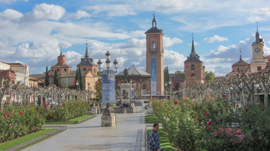 Plaza de Cervantes en Alcalá de Henares