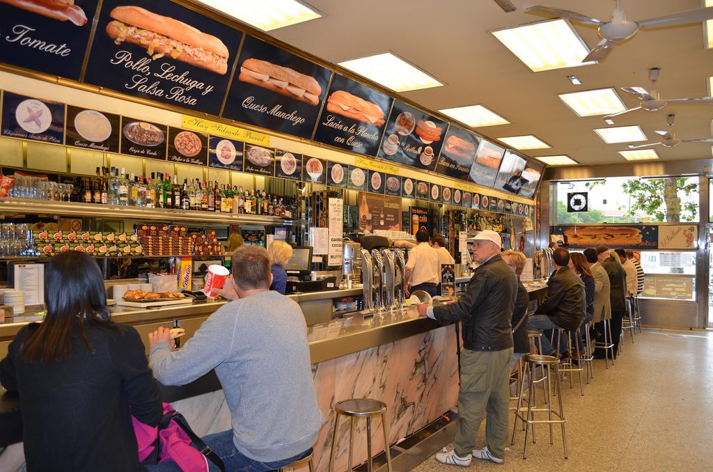 menú del día en Madrid