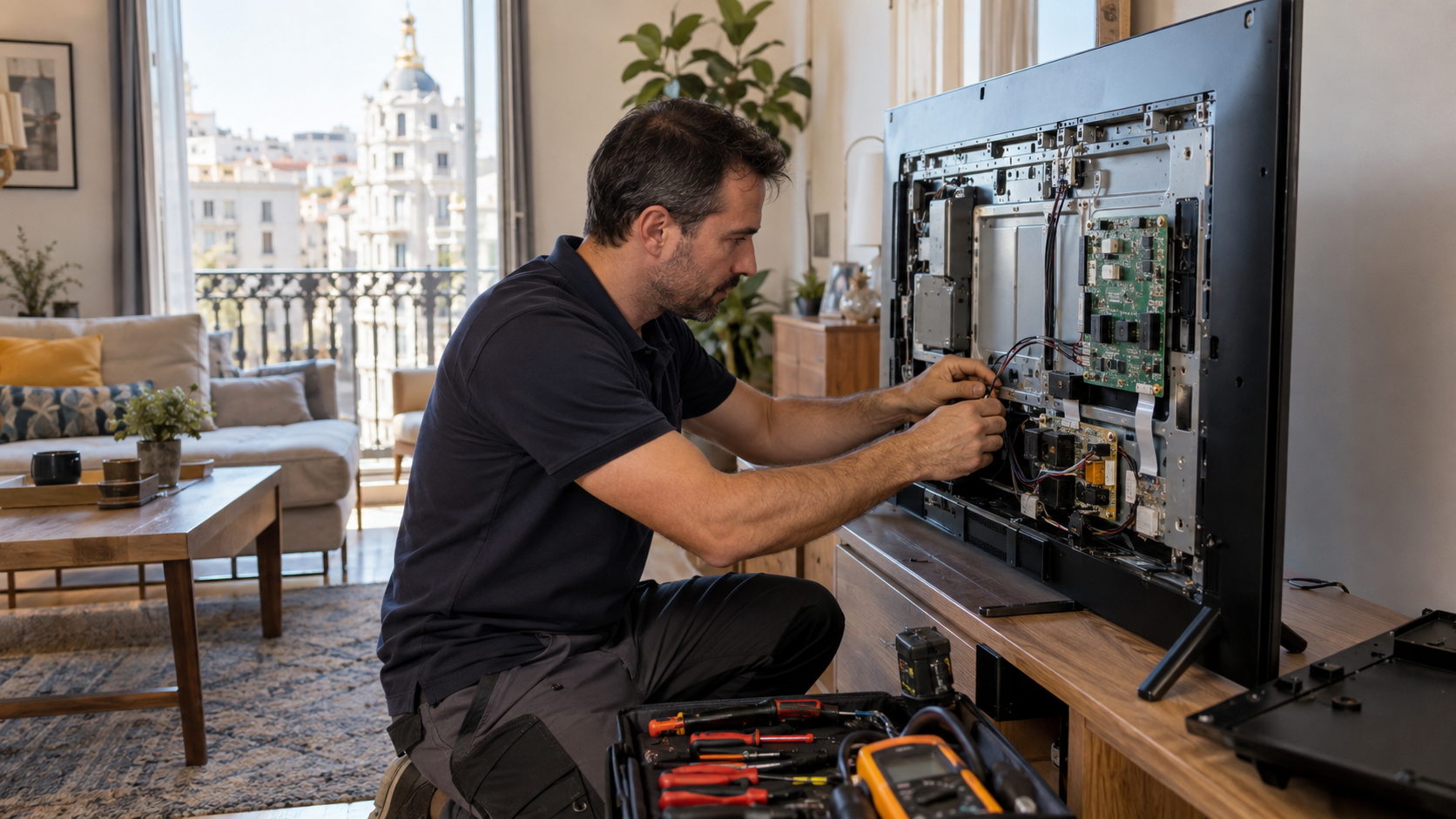 Reparar un televisor en Madrid: precios y averías